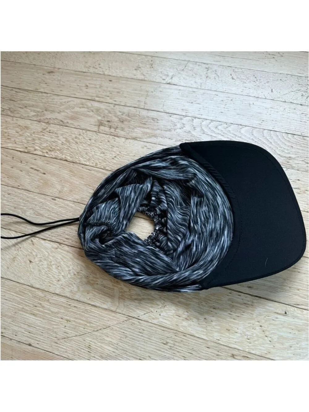 RUNNING HAT with Adjustable Drawstring Ponytail Hole